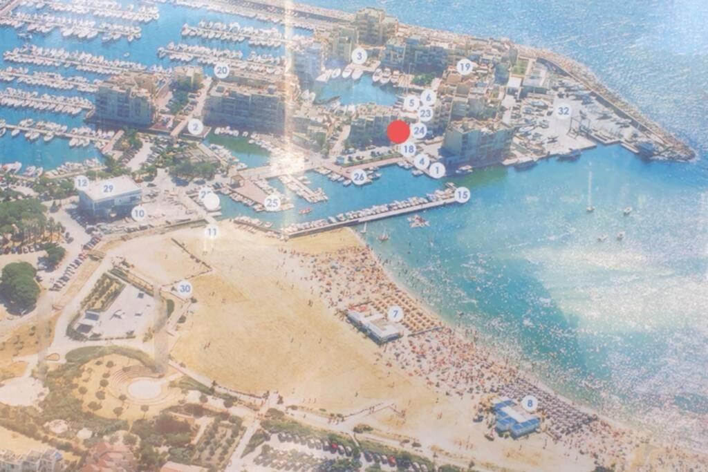 Face Mer Entre Plage Et Marina Bormes-les-Mimosas Zewnętrze zdjęcie