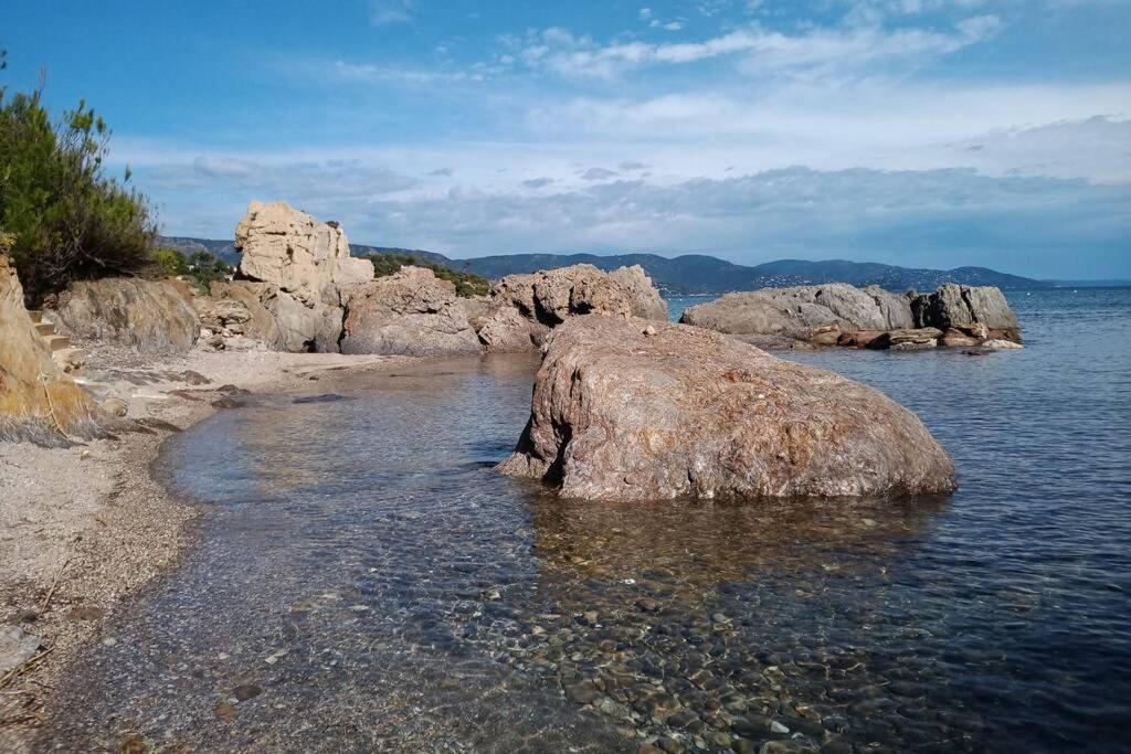 Face Mer Entre Plage Et Marina Bormes-les-Mimosas Zewnętrze zdjęcie