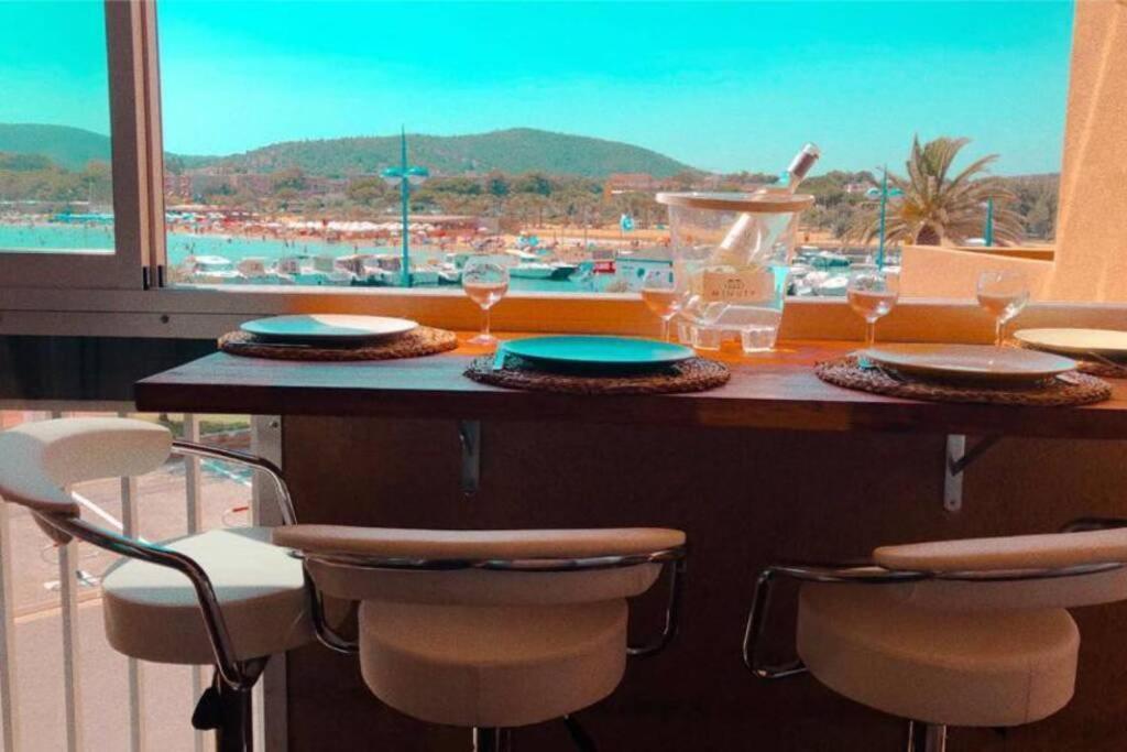 Face Mer Entre Plage Et Marina Bormes-les-Mimosas Zewnętrze zdjęcie